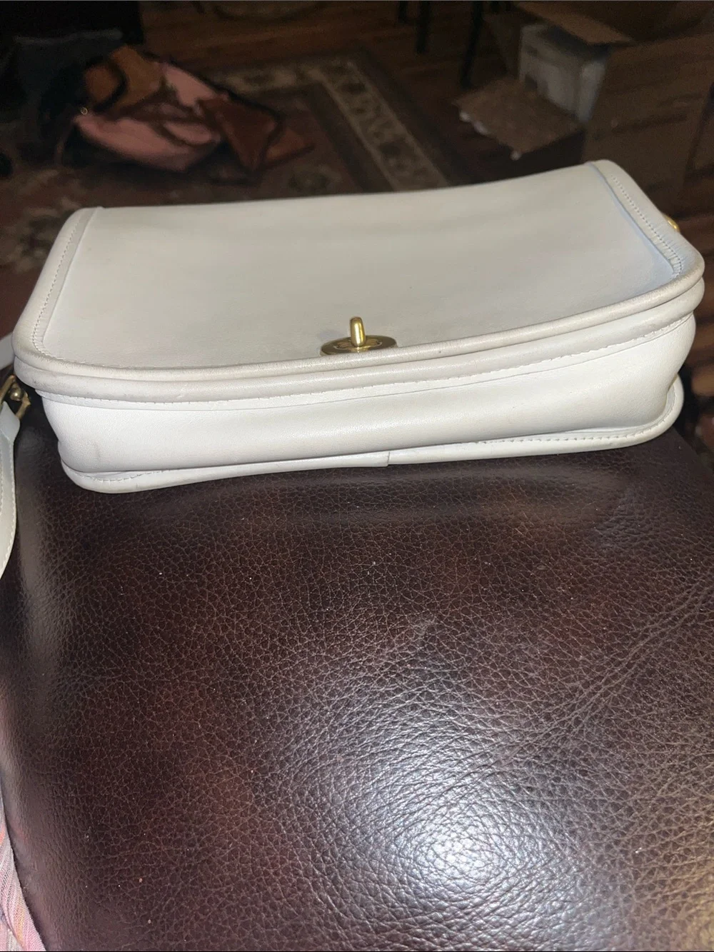 EUC Authentic Vintage Coach pocket purse no 9755 made in 1996 . Made in USA